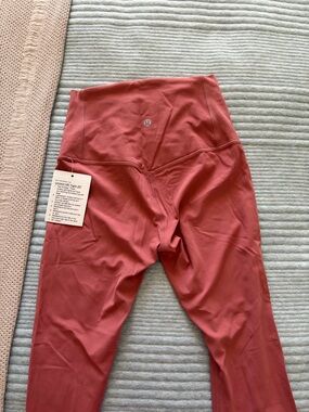 lululemon athletica High-Rise Leggings - Rose NWT